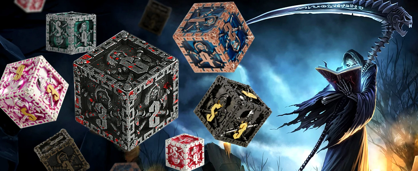 Wholesale Dnd Metal Dice,The Reaper Metal Dnd Dice Set Game Dice For