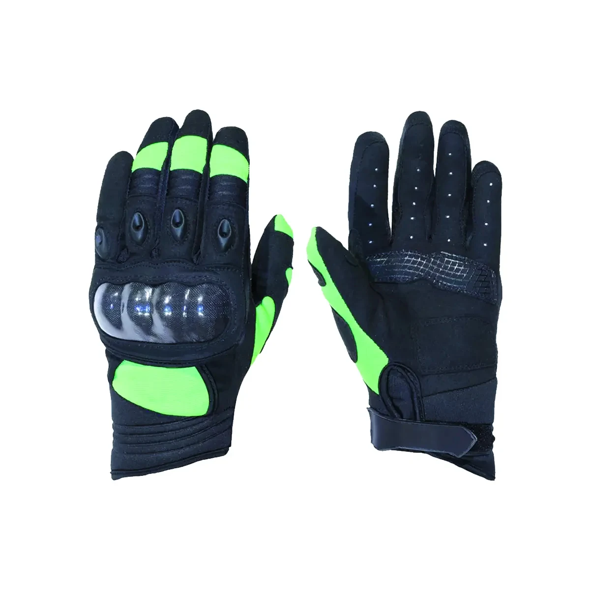 New Arrival 2024 Genuine Leather Motorcycle Gloves Knuckle Protection