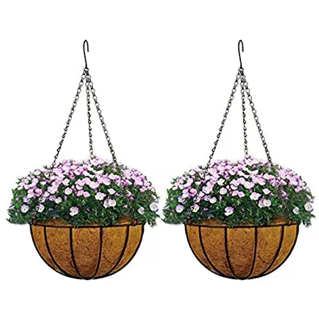 Кашпо Hanging Sphere Planter Мокка