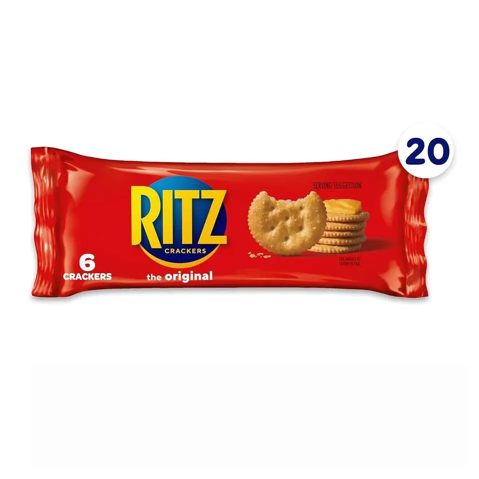 Ritz The Original Crackers,6 Crackers Per Pack,20 Snack Packs - Buy ...