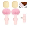 Pink K9 1-to-2 Type-C+2 Windproof Covers
