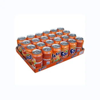 Factory Price High Quality Soft Drink Fanta Orange Flavor 330ml X 24 ...