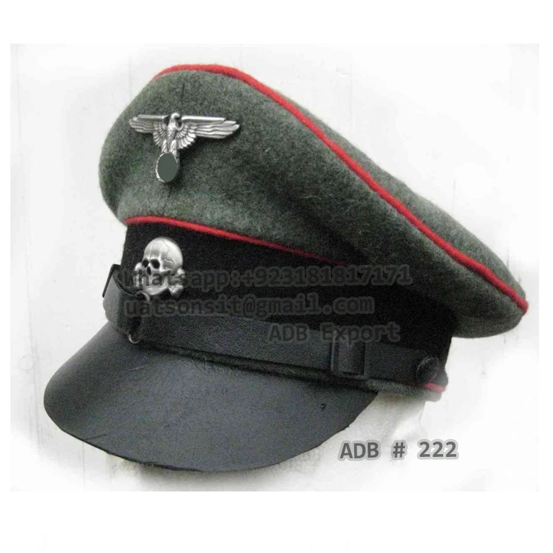 Ww2 Wwii Germanheer Feldgendarmerie Crusher Cap Hat - Buy Ww2-german ...