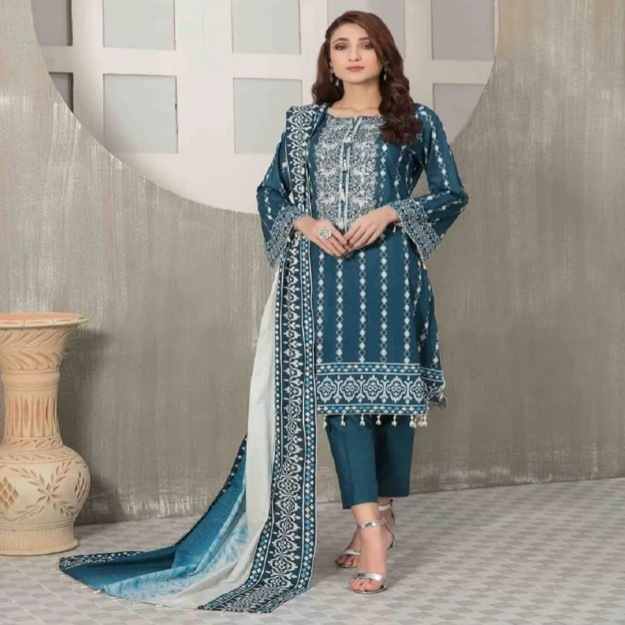 Pakistan And Indian Shalwar Kameez Suits On Lawn Fabric Formal Wears By ...