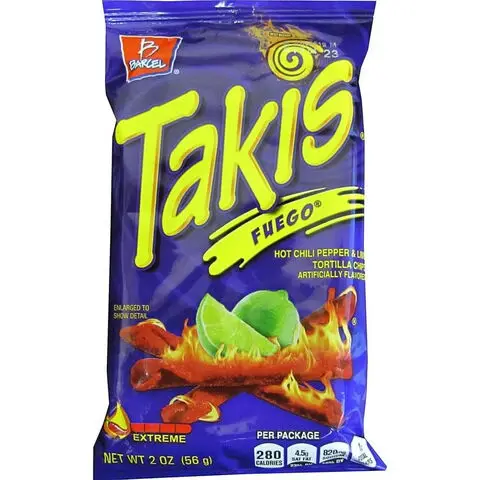 Takis Dragon Sweet Chili Snack Sticks 50g Takis Chips.. - Buy Food ...