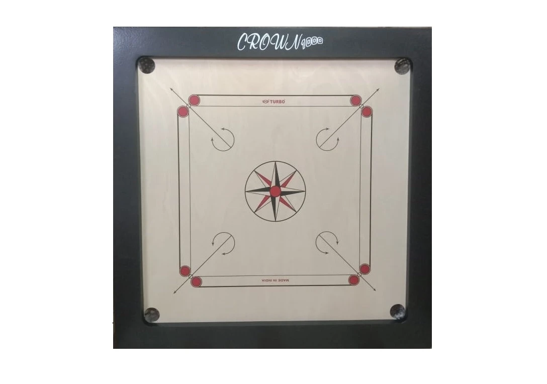 High Quality Wooden Jointless Carrom Board Extra Large 37x37 Inches 