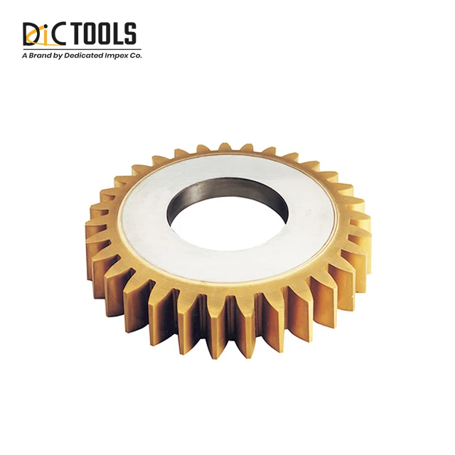 High Performance OEM HSS Gear Shaper Cutters M2 M4 M35 T42 with TiN Coating