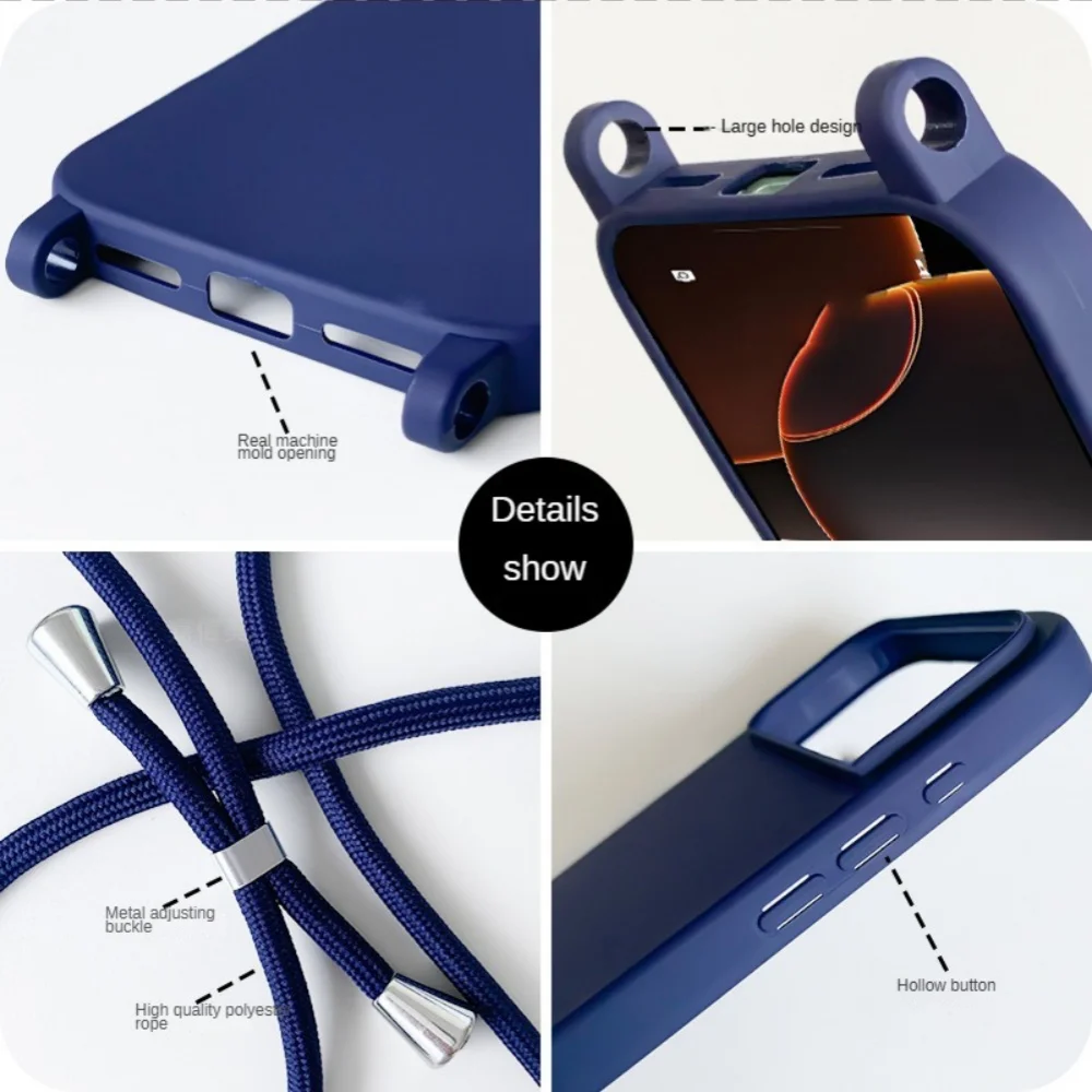 product lanyard tpu phone case for iphone 17 16 integrated matte customization available laudtec-10