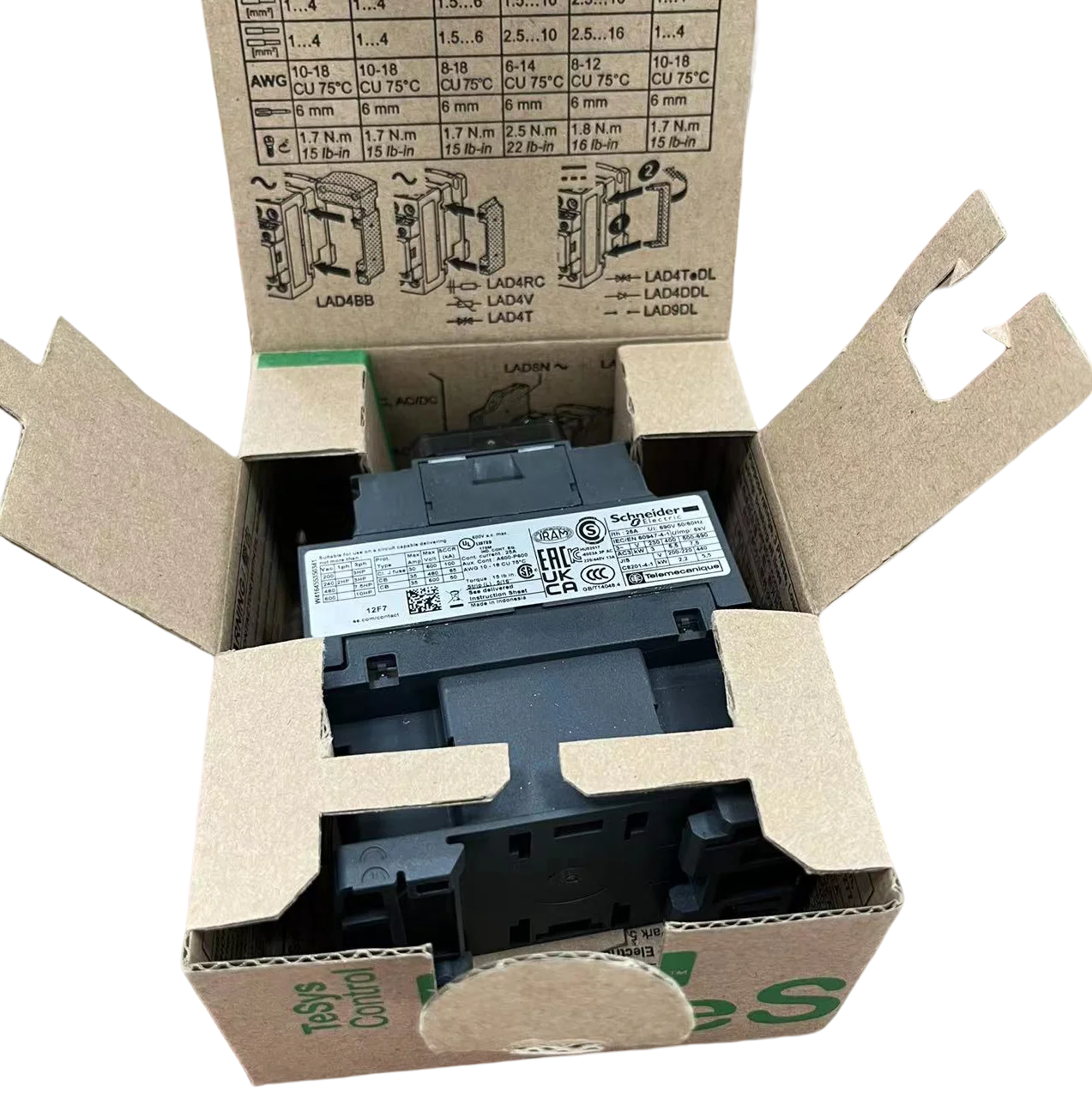 TROMBETTA PowerSeal 684-1261/684-2461 unicoil winding Contactor