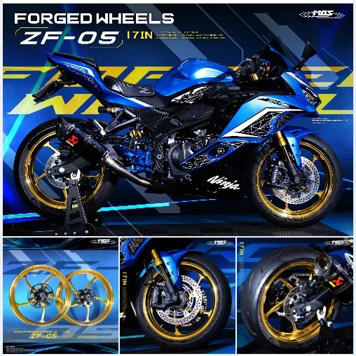 MOS ZF05 Forged Aluminum Alloy Wheels for Kawasaki ZX Series