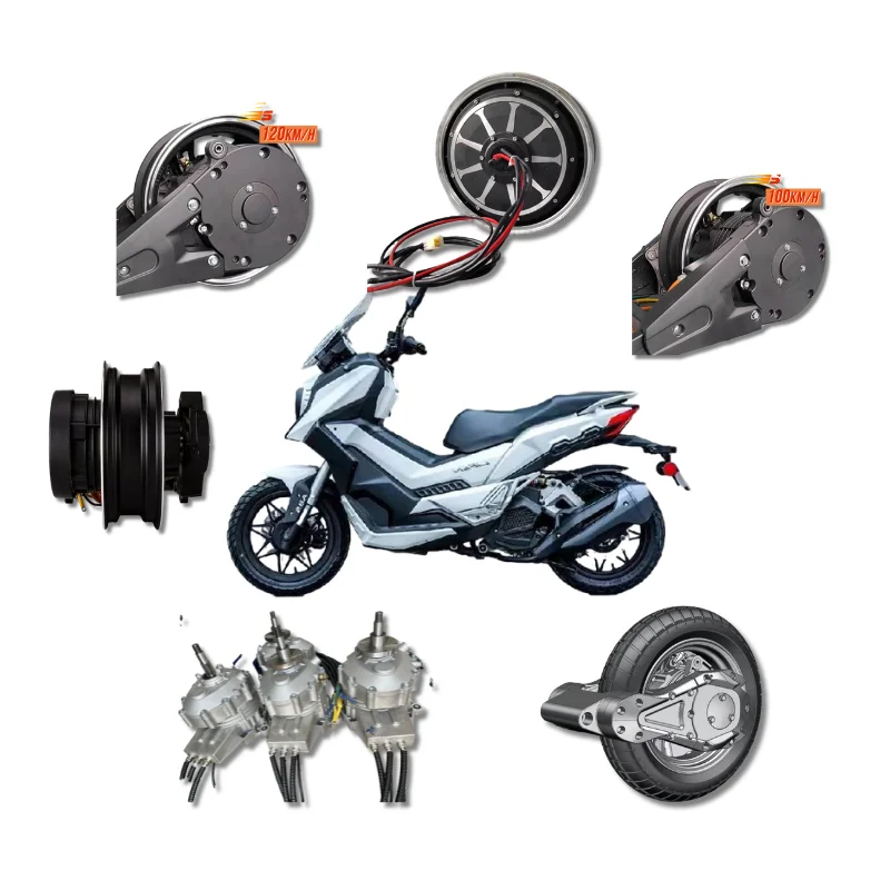 72v Electric Motorcycle Motor Replacement DC Motor for Scooter E Scooter  Electric Dual Motor 3000w 4000w 5000w 9000w 10kw 12000w
