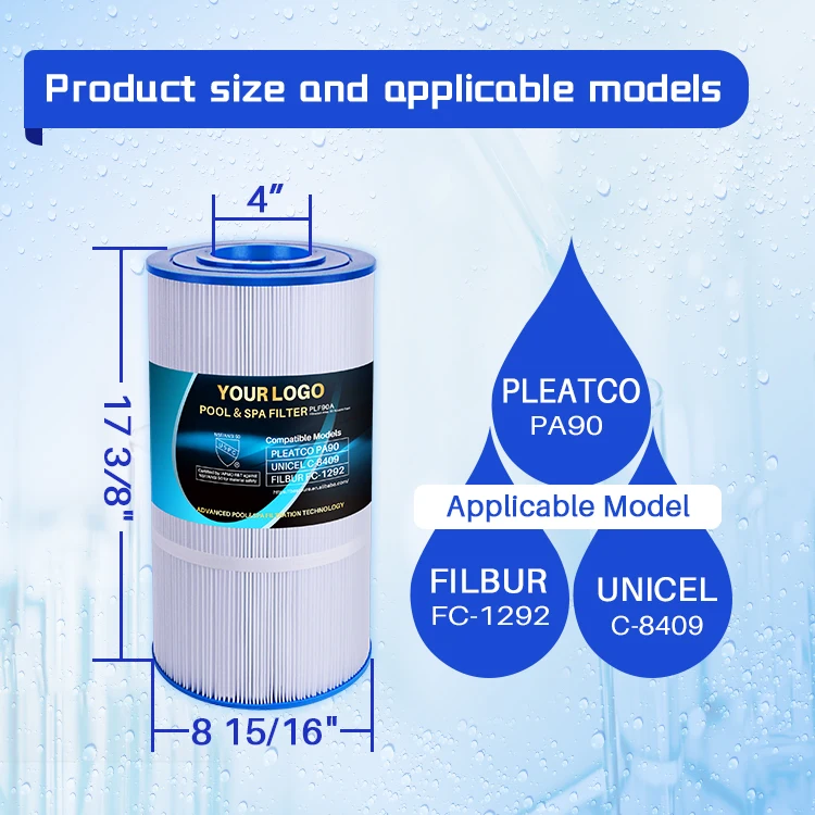 Совместимый PA90-M C-8409 FC-1292 CX900RE PXC95 картриджный фильтр для бассейна