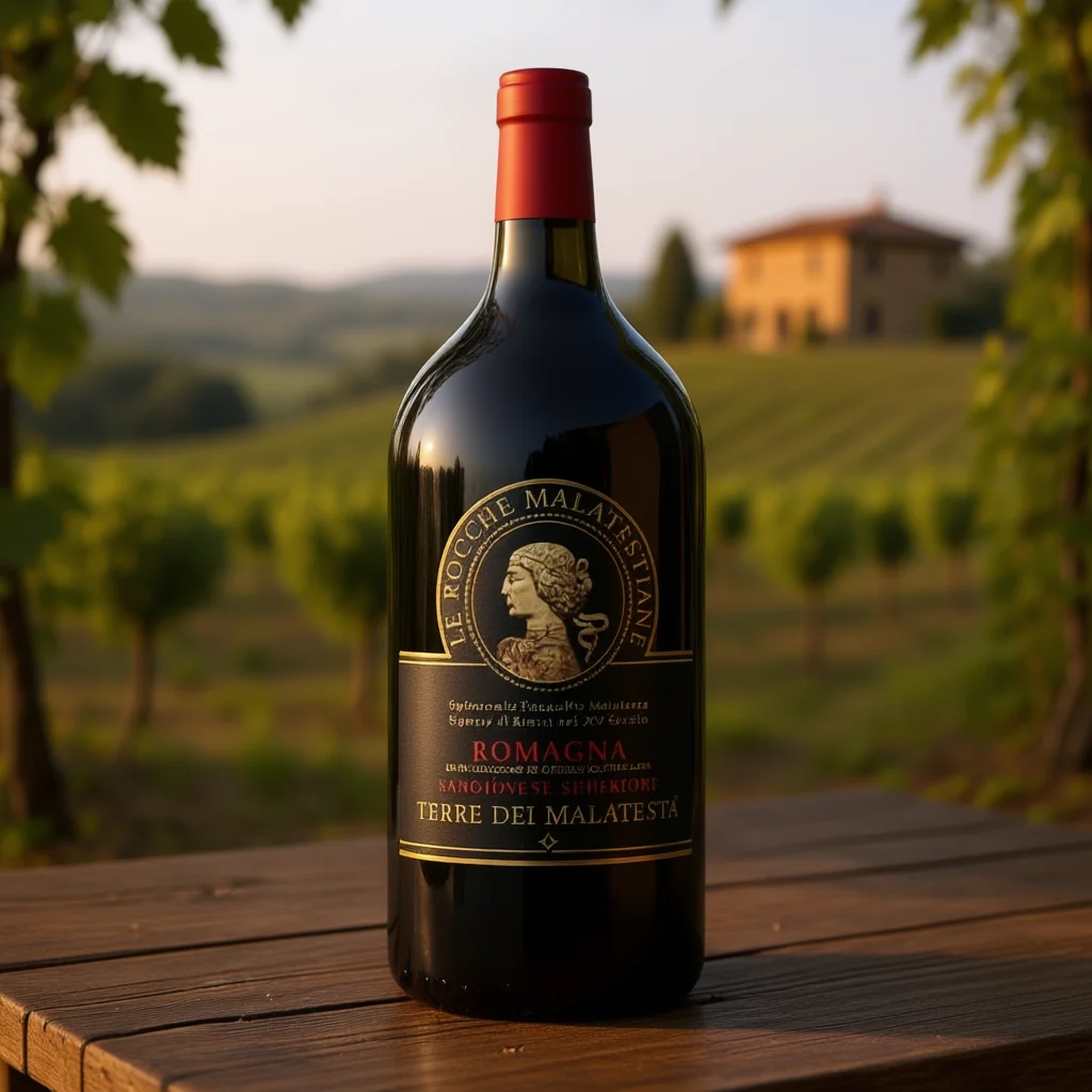 Jeroboam Romagna Sangiovese Superiore DOC Red Wine 3000ml Large Format Italian Wine 1 Bottle Per Box-Le Rocche