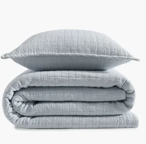 2026 KOSMOS Solid Wholesale  New Designs Washed Quilted Set Bedspread