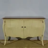 Antique Wood Stain + White Painted