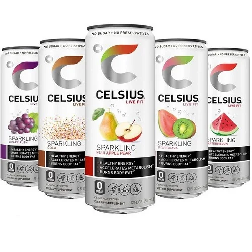 Celsius Sparkling Energy Drink - No Sugar - Buy Celsius Essentials ...