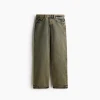 Denim green blue