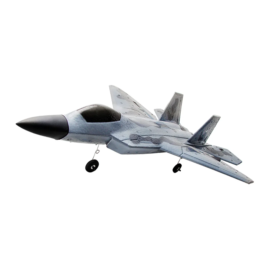 FX922 F-22 Fighter Raptor RC Plane Model 2.4Ghz Remote Control High-tech Airplane 4CH Glider Aircraft Kids RC Toys Boys Gifts