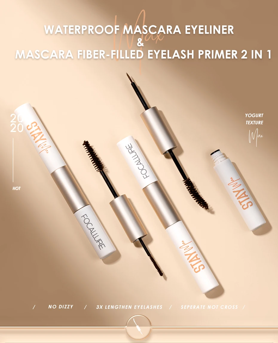 Focallure Fa160 Double Side 2 In 1 Mascara And Eyeliner Cosmetic