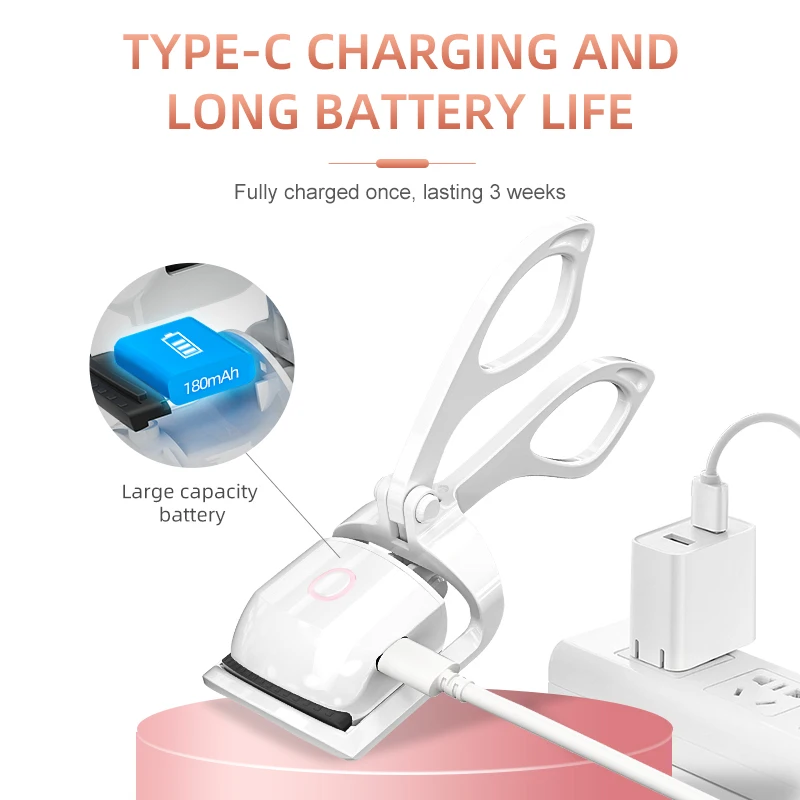 Корейская быстрая доставка, бигуди для ресниц, инструменты для завивки ресниц с подогревом, производитель