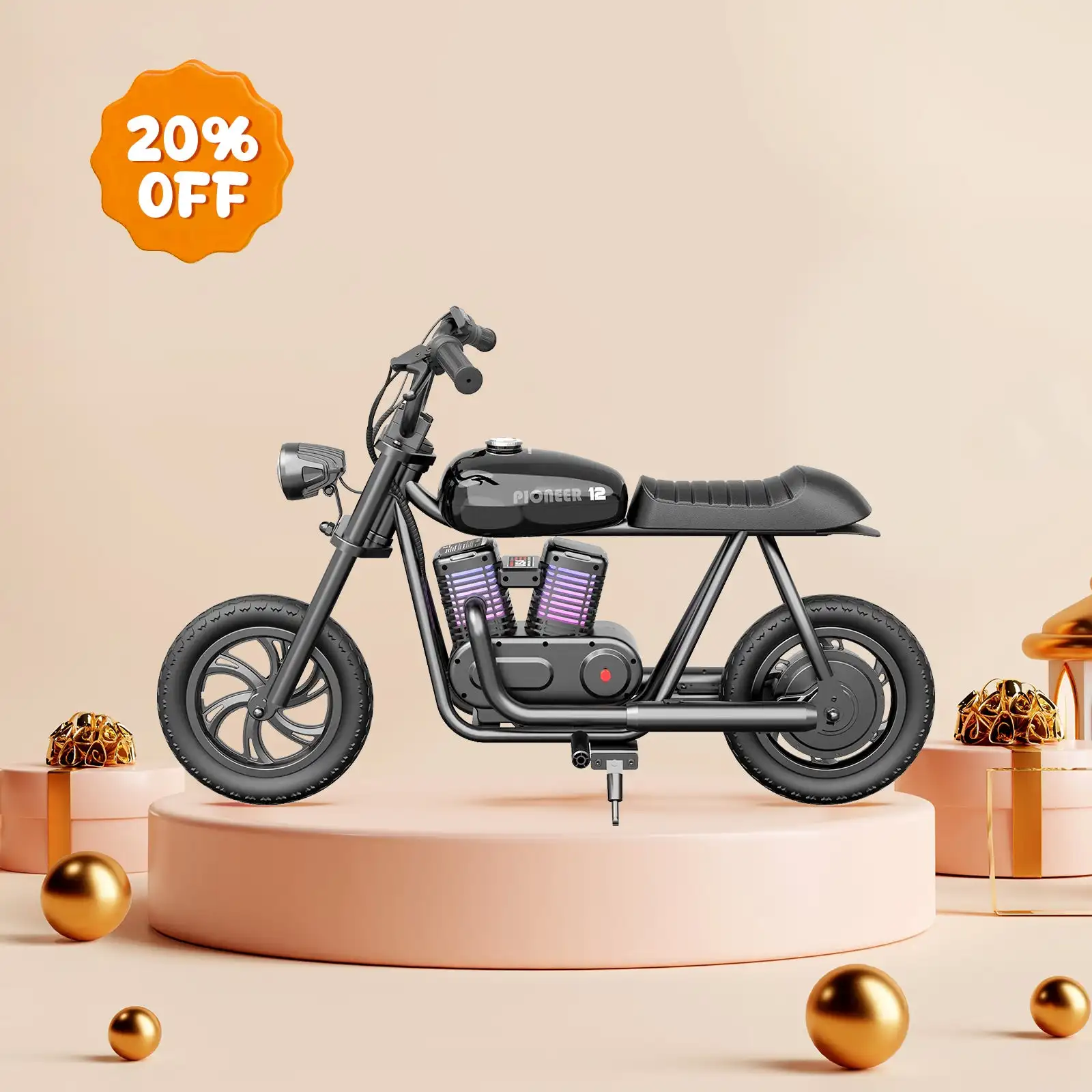 HYPER GOGO Pioneer 12 Plus Vintage Motorcycles Collection