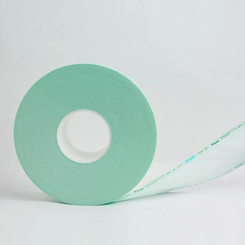 Hospital CSSD Packaging Flat Sterilization Roll for Medical Device