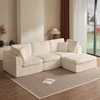 Beige+ Chenille + 3 seat