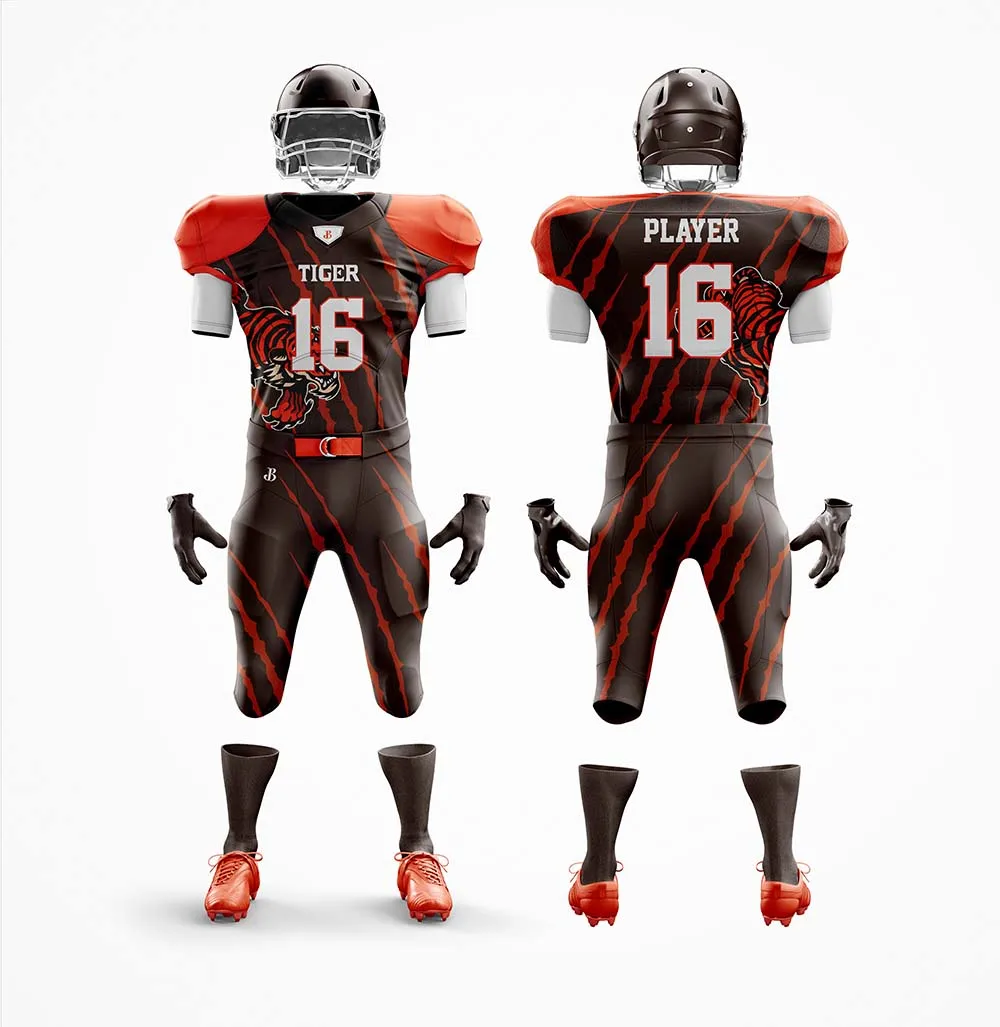 American Football Uniform Custom Padded Pants + Jersey