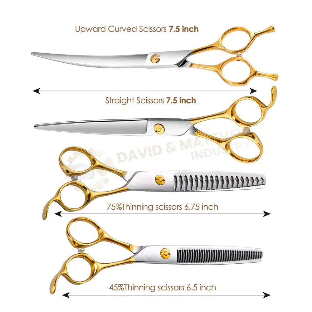 Most Popular Grooming Shears Dog Stainless Steel Grooming Shears Pet