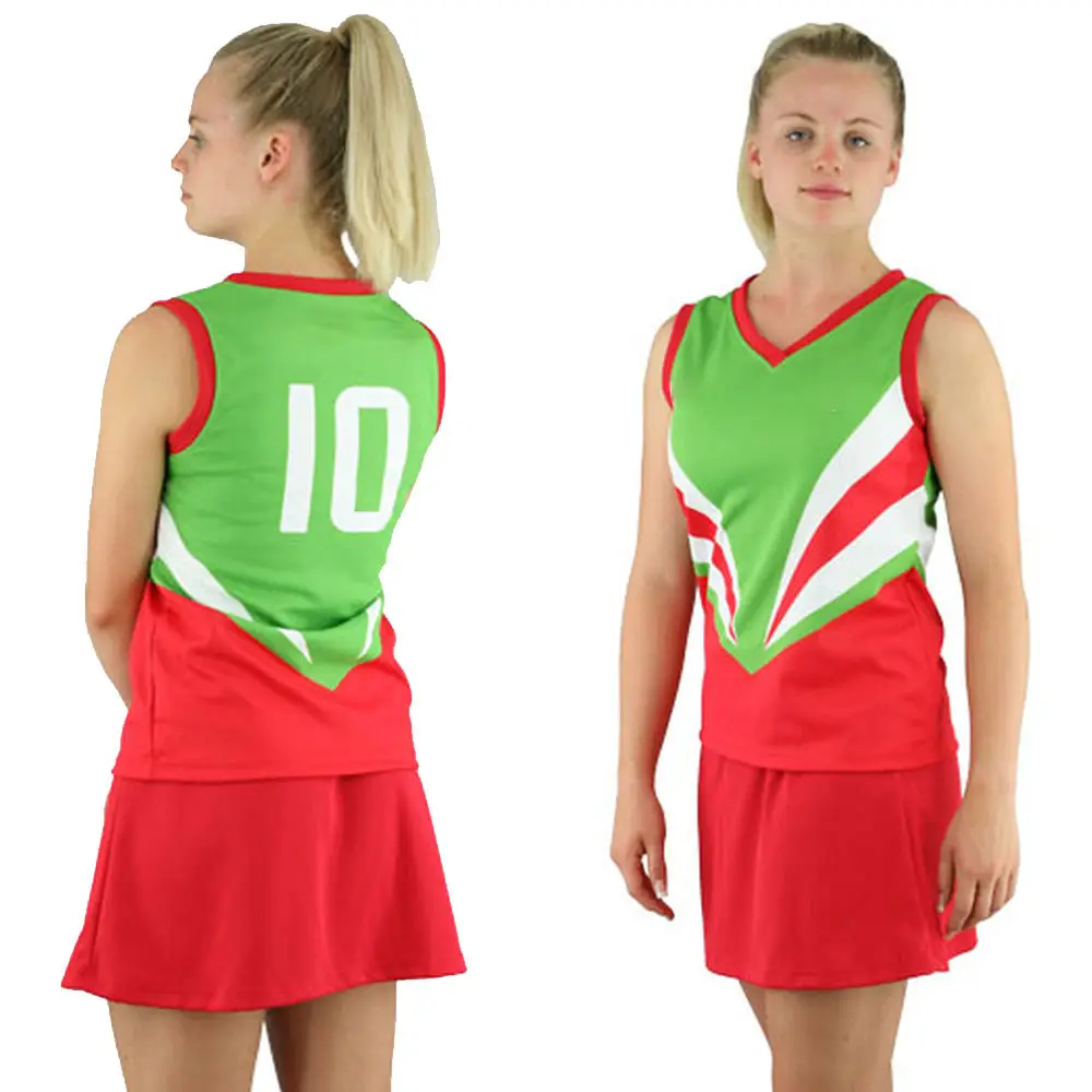 Quick Dry Women Netball Uniform Dress Factory Made Best Price Netball ...