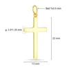 Yellow Gold 22x13mm