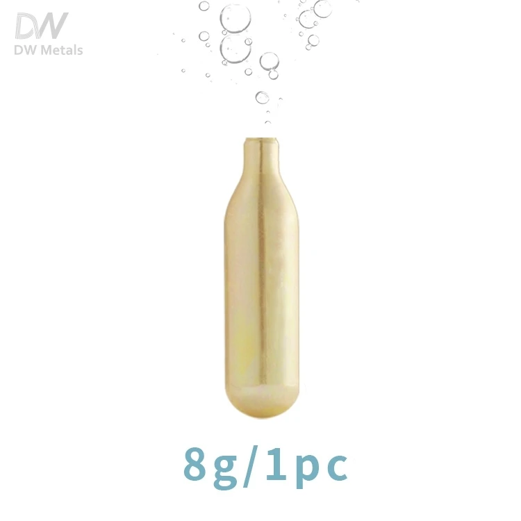 8g Gas Cartridge for Soda Machine Airsoft Gun Shooting Charger Gas Bottle Mosa