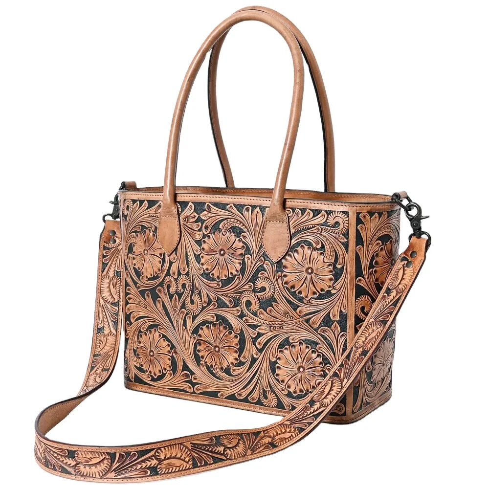 Premium Cowhide Genuine Leather Tote Bag for Women – High-Quality Soft Leather