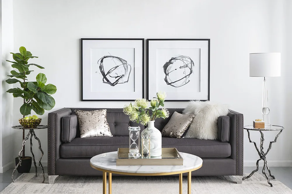 Высококачественное современное стильное часовое стекло с песком и черным украшение стола элегантный дизайн для домашнего