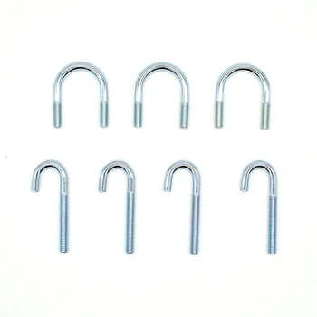 J Type Foundation Anchor Bolt J-bolt Hook Screw Steel Bolts M6 Prices 