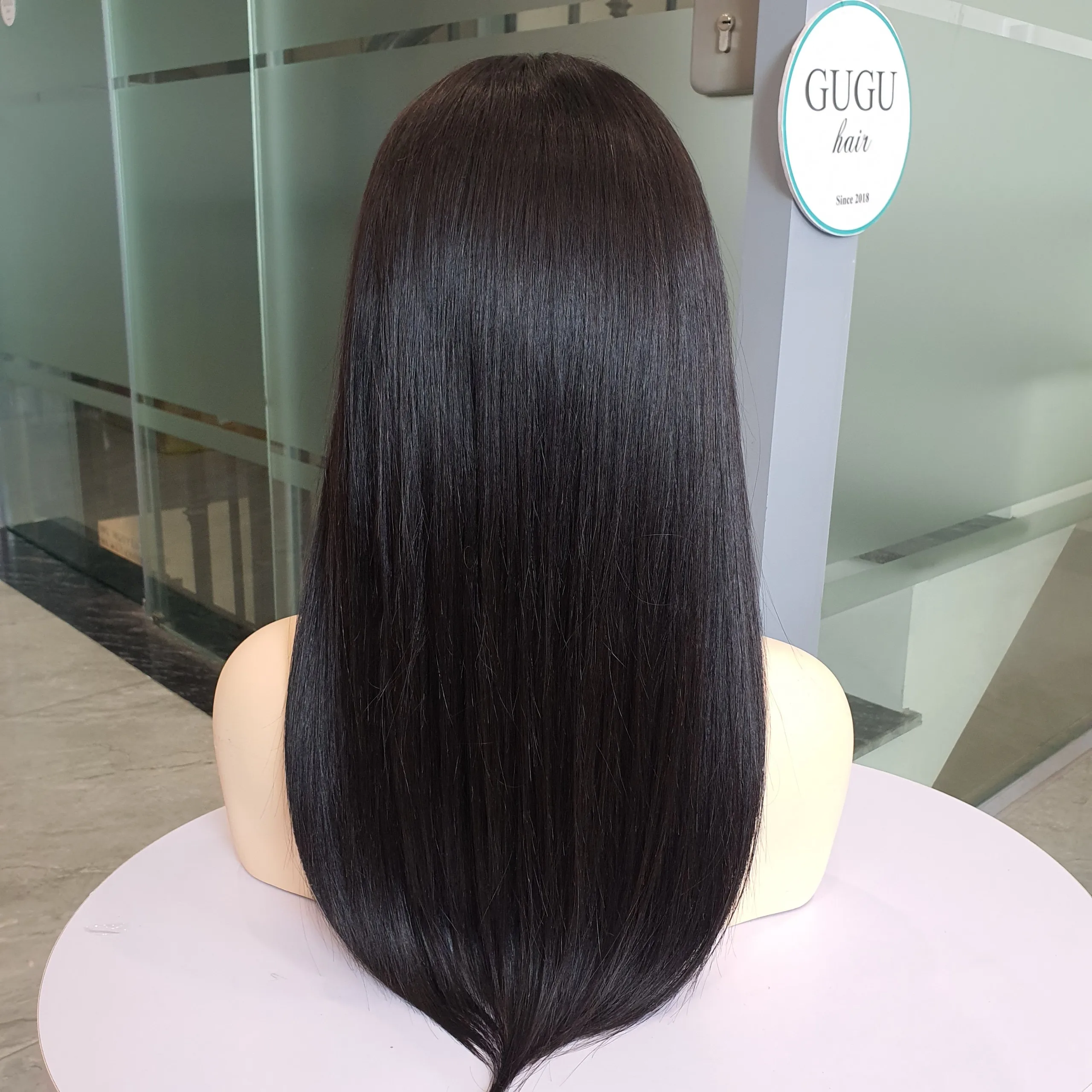 Human Hair Extensions Vietnam Bone Straight 18 Inch Human Hair