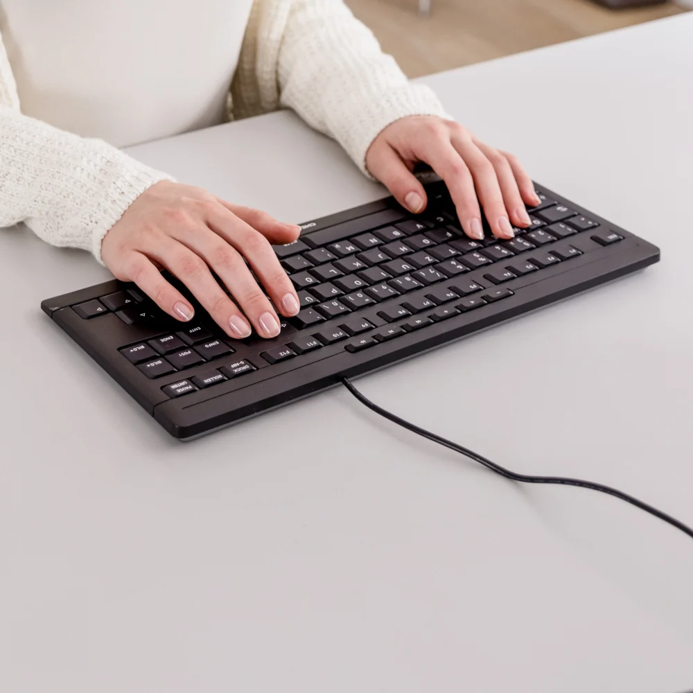 Original CHERRY STREAM KEYBOARD TKL Wired Keyboard with Tenkeyless ...
