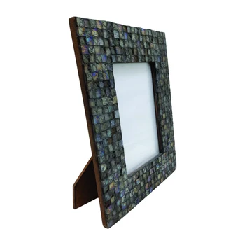 New Arrival MDF & Glass Photo Frame Multi Colour Mosaic New Style Photo Album & Accessories For Table Top Decoration Metal Frame