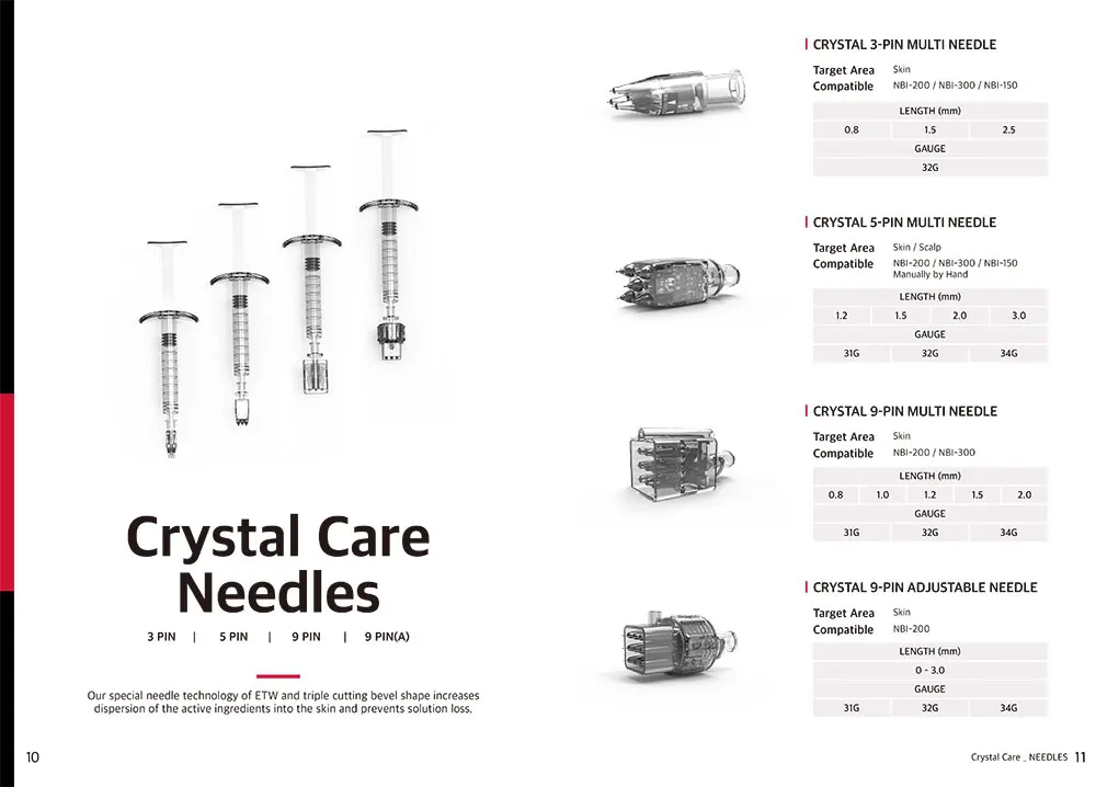 Nobamedi Crystal Multi 3pin Needle Cn3r 32g Special Needle Technology Of Etw Best Price And Good 6596