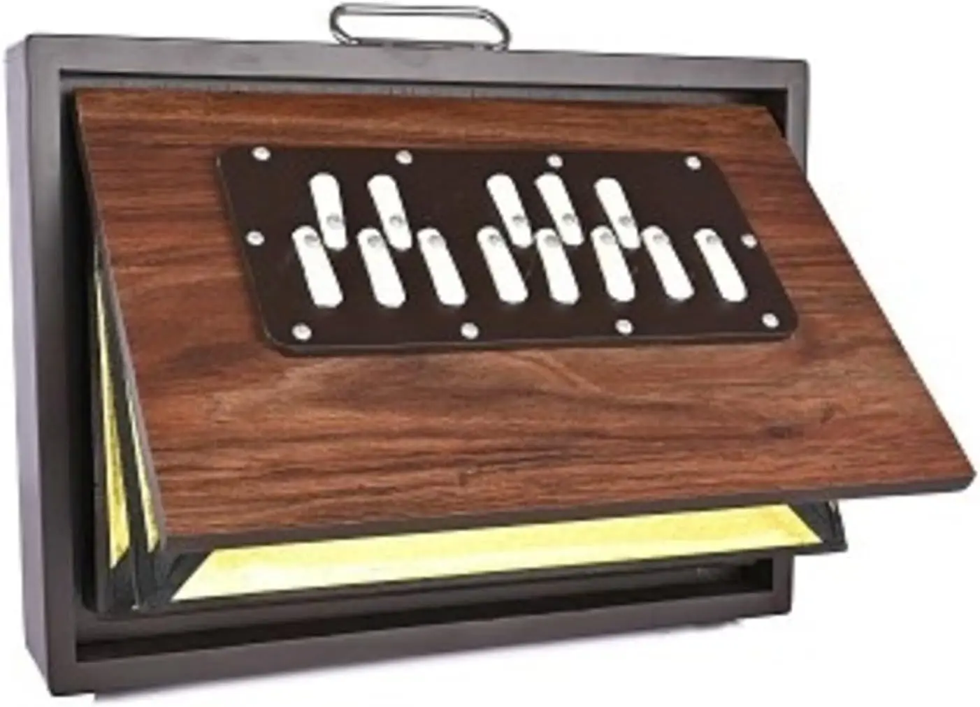 Acoustic Musical Instrument Shruti Box Large 33 X 30 X 7.6 Cm Sur Peti