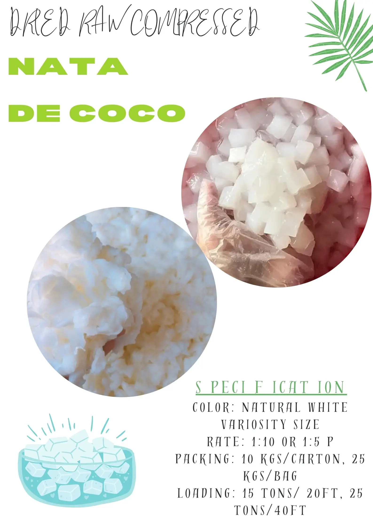 Coconut Jelly Flavor Nata De Coco Jelly For Vietnam Bubble Tea For Food ...