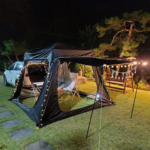 【メーカー公式ショップ】 ポータブル屋外210DオックスフォードテントSUV PU2000mm自動 テント・タープ