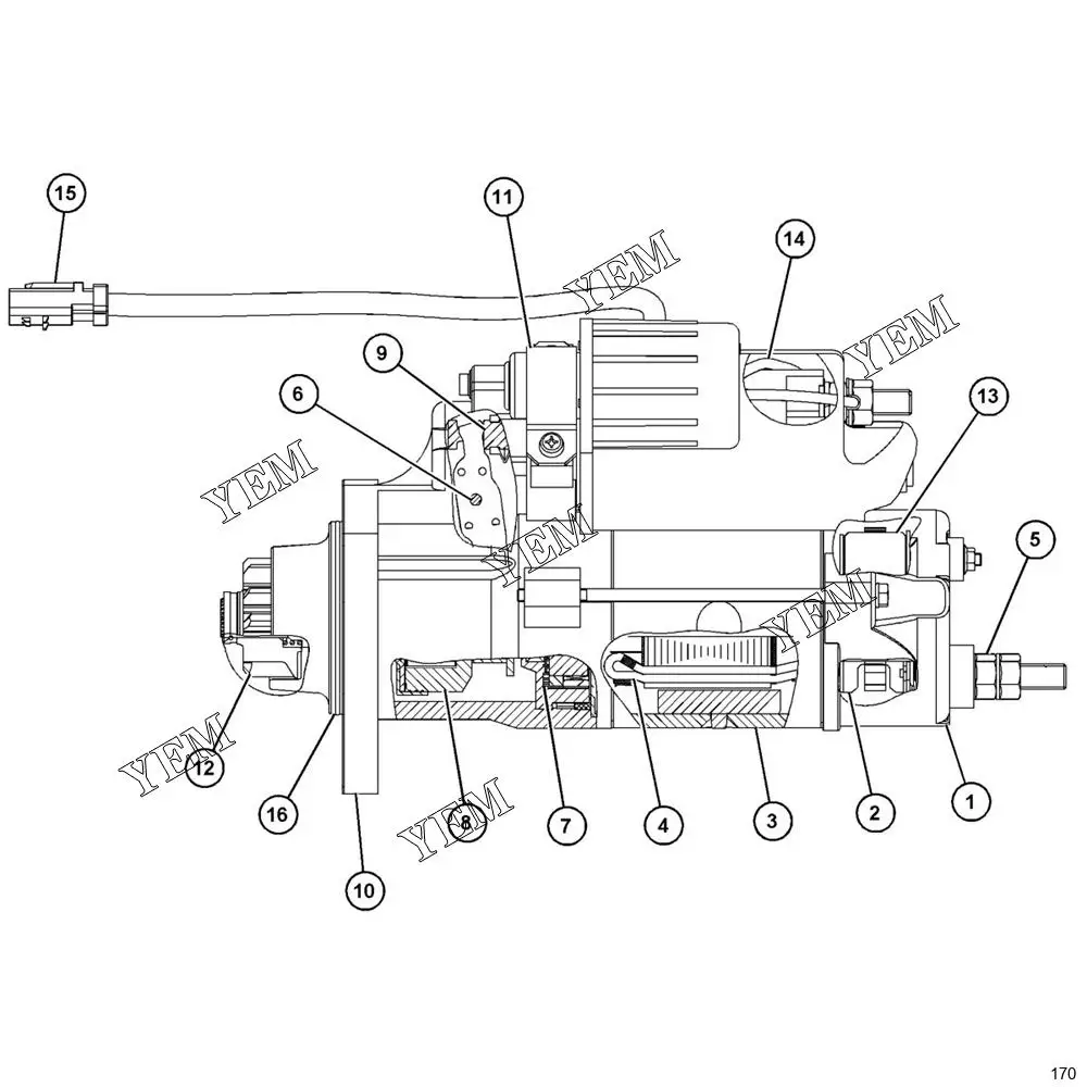 Starter 390-0788 3900788 High Quality Engine Parts