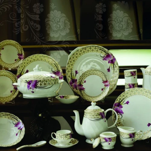 Ethnic Dinnerware Bohemian Tableware Mediterranean Dishes Coastal Dinner Set Nautical Plates Beach-themed Dinnerware