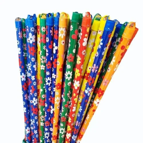 Stylish and Durable DECORATIVE PATTERNED BROOM HANDLE PVC Material Made in Vietnam