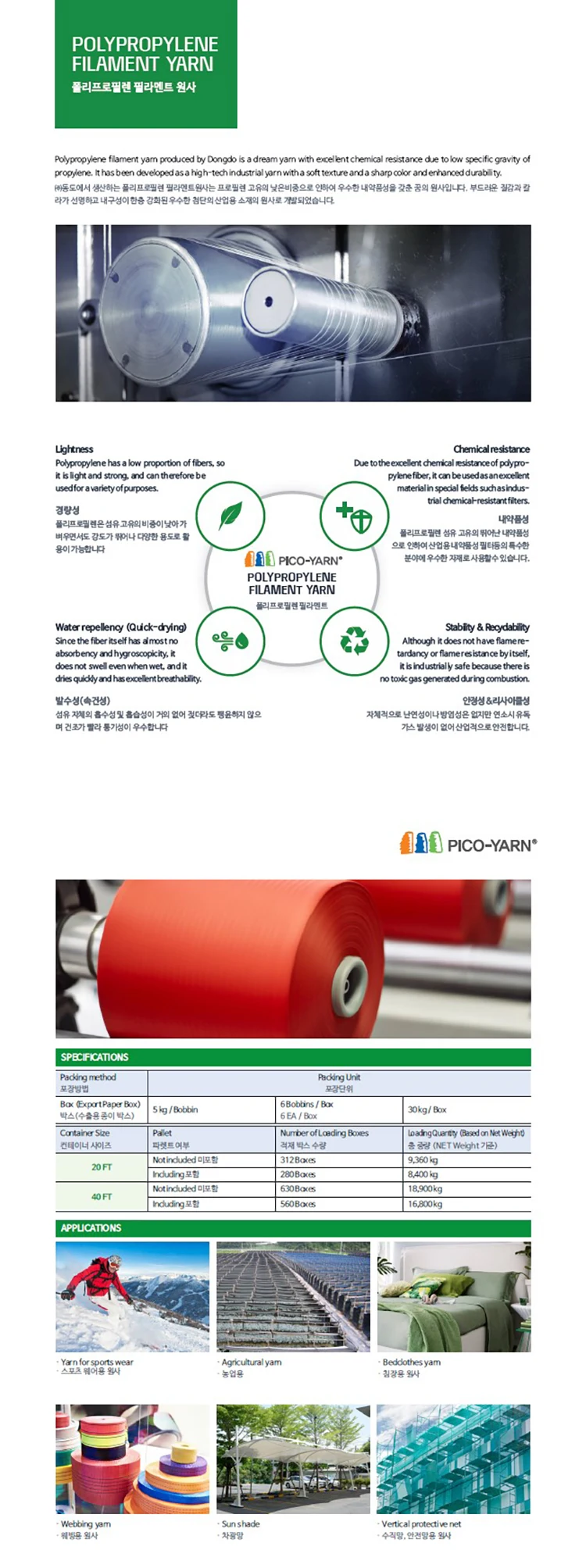 Hot Product In Korea Selling Lightness And Chemical Resistance And