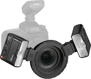 Godox MF12 MF12-K2 Macro Flash Off-Camera TTL Flash Speedlite 12W, 2.4G Wireless Control,TTL/M Mode,Built-in 3.7V/6.29W Lithium detail image