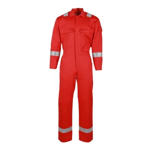 Factory Wholesale FR NFPA 2112 EN 11612 Flame Resistant FRC Fire Retardant Coverall Anti Fire Coverall