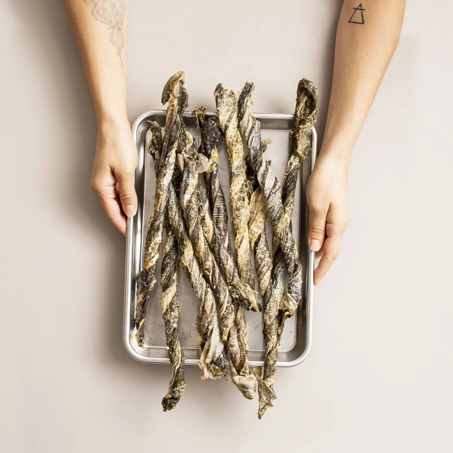 The Best Pet Treats/ Dog Treat Fish Skin Chew/ Pangasius And Salmon