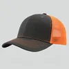 Dark Gray & Orange